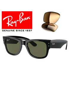 2x Originele Vervangende Lenzen > Ray-Ban 0840S - Mega Wayfarer
