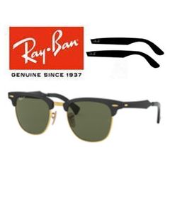 2x Originele Vervanging Tempels > Ray-Ban 3507 - Clubmaster Aluminium