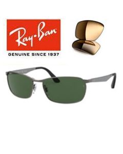 2x originele vervangglazen > Ray-Ban 3534