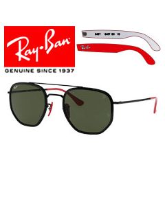 2x Originele Vervangende Bakkebaarden > Ray-Ban 3748-M Ferrari