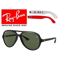 2x Originele Vervanging Tempels > Ray-Ban 4125-M Ferrari
