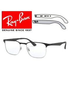 2x Originele Vervangende Sokken voor Vista Ray-Ban 6363 Bril