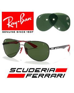 2x Originele Vervangende Lenzen > Ray-Ban 8313-M Ferrari