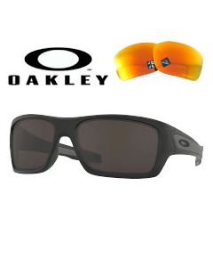 2x Originele Oakley 9263 Vervangglazen - Turbine
