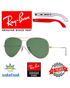 Salelsol.eu2x Originele Onderdelen Lenzen \u003e Ray-Ban 3026 · Aviator Large  Metal II
