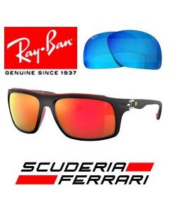 2x Originele Vervanglenzen > Ray-Ban 4364-M Ferrari 