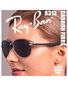 Originele Zonnebrillen > Carbon Fibre Ray-Ban 8313