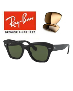 2x originele vervangingsglazen > Ray-Ban 2186 · State Street
