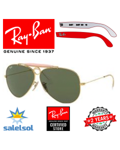 2x originele vervangingspootjes > Ray-Ban 3138 · Shooter