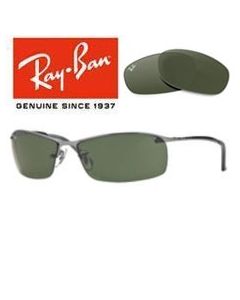 2x originele vervangingsglazen > Ray-Ban 3183 (compatibel met 3179 · 3187 · 3186)