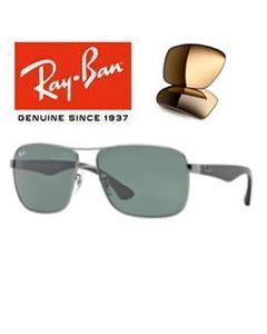 2x originele vervangglazen > Ray-Ban 3516